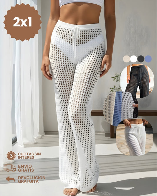 ¡PROMO 2X1! Pantalón Palazzo tejido